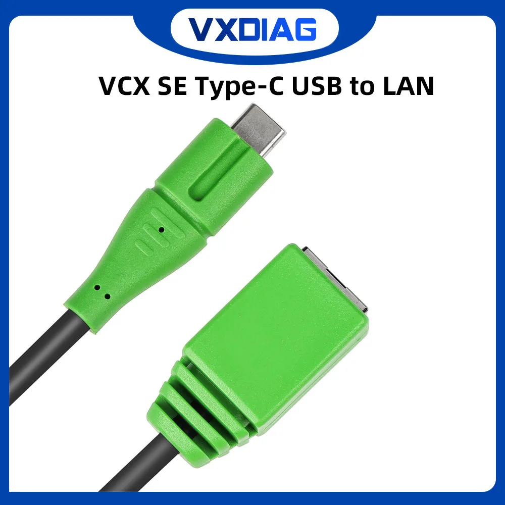 

Кабель преобразователя VXDIAG VCX SE Type-C USB в LAN