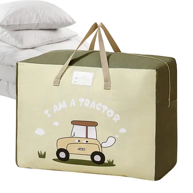 

Packing Bags With Handles Oxford Cloth Clothes Packing Bags With Handles Home Wardrobe Closet Storage Containers For Duvet Cover
