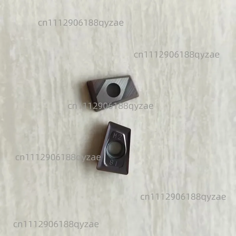 Фото Новые оригинальные японские твердосплавные пластины QOMT1651R-M2 VP15TF для фрезерных станков с ЧПУ, фрезы QOMT 1651 R-M2 VP15TF для металлообрабатывающих станков №2