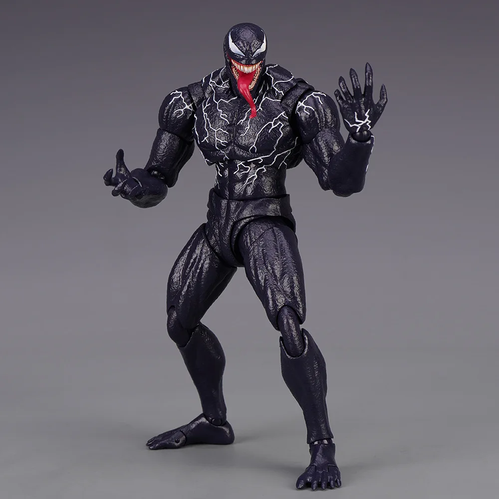 

Anime 20cm Shf Venom 2 Symbiont Marvel Universe Amazing Spider-Man Venom Movable Movies Action Figures Model Doll Toys Gift