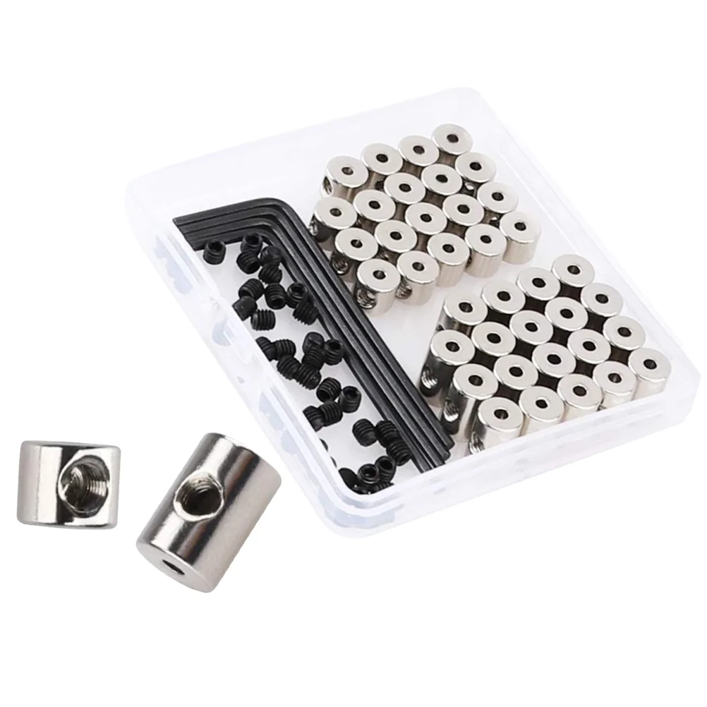 

1 Set of 40pcs Special Screw Wrench Badge Parts Metal Pin Backs Locking Pin Keepers Locking Clasp