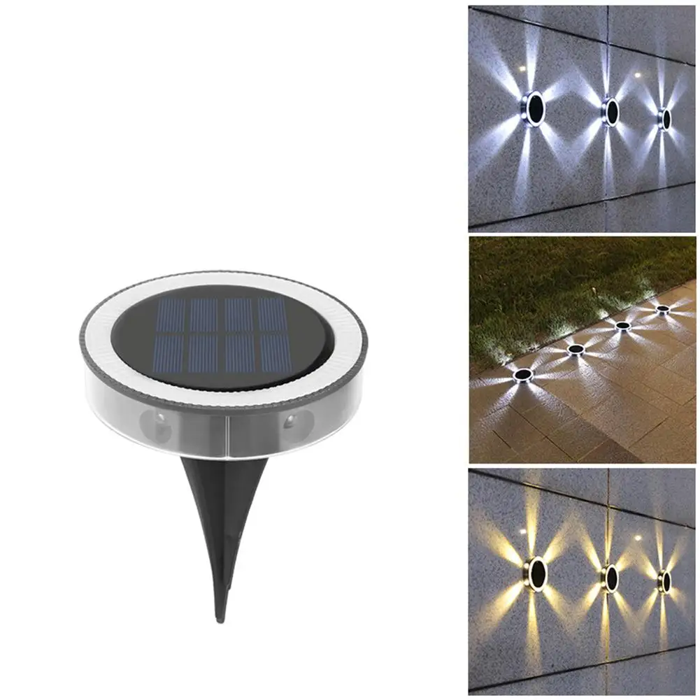 

4pcs Solar Ground Lights Waterproof Solar Garden Lights Upgraded Outdoor Landscape Lights for Pathway,Yard,Deck,Lawn,Patio