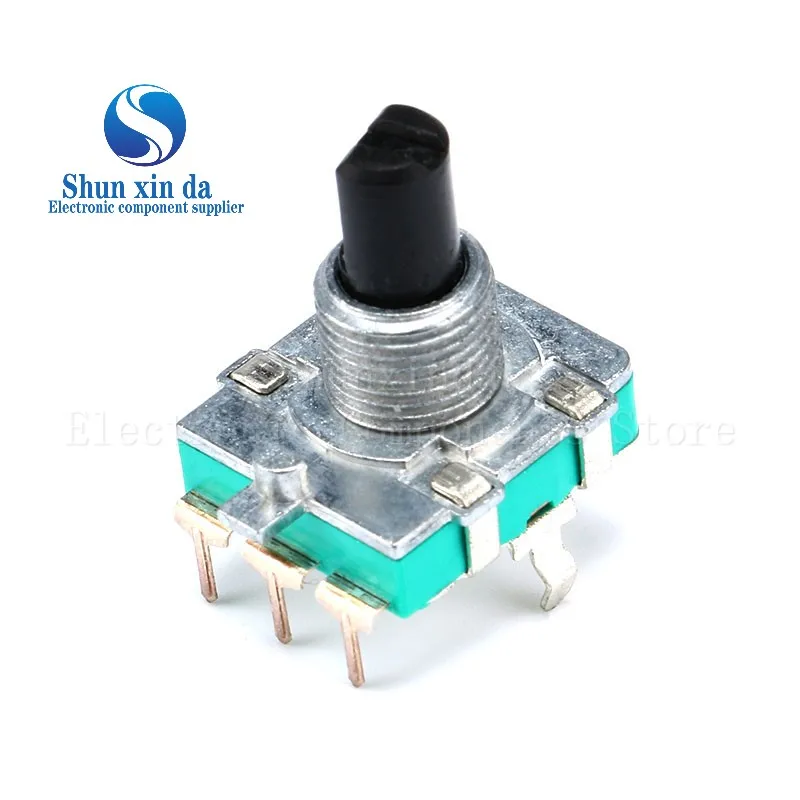 5 шт. EC16 аудио кодировщик Поворот на 360 ° цифровой полулунный ручка Штатив длина