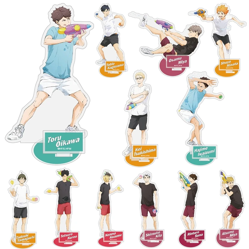 

Anime Haikyuu Volley Boys Acrylic Stand Hinata Shoyo Kaligis Tobio Toys Model Figures Action Gifts Desktop Stationery 15cm