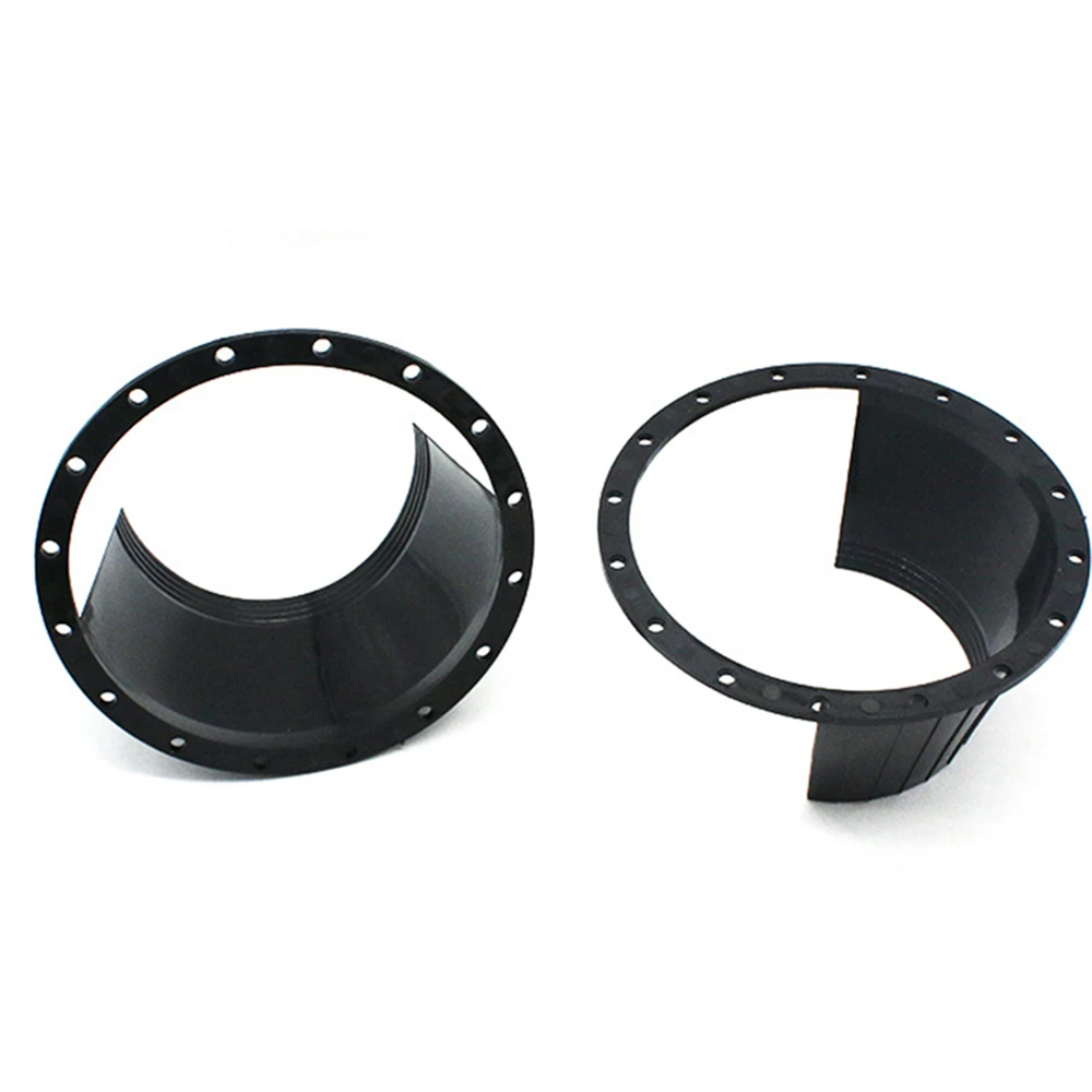 2Pcs 6.5 Inch Car Door Audio Speaker Ring Plates Waterproof Cover Rust Protector Pad Black Red Universal Replacement Parts |