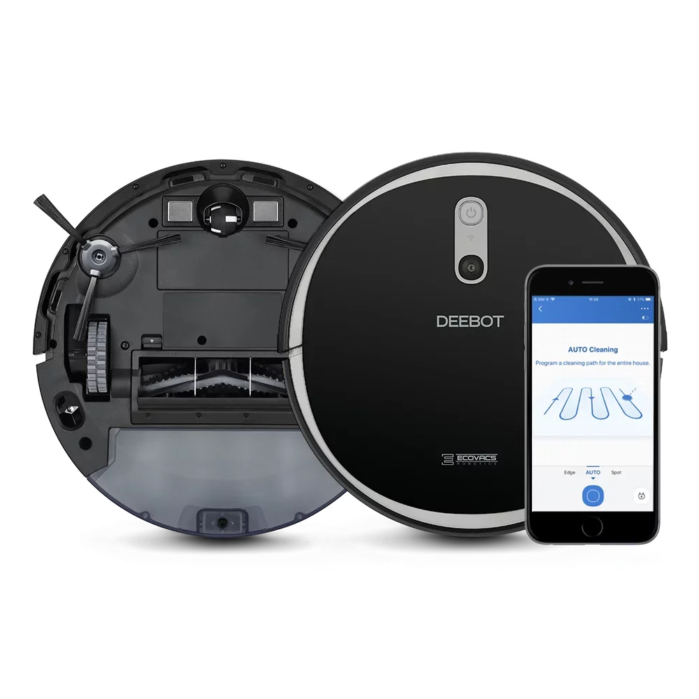 

Робот-пылесос DEEBOT 711 с приложением, 110 минут автономной работы