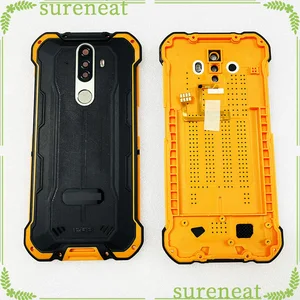 Imported Black/Orange/Green For DOOGEE S58 PRO Back Battery Cover Housings Case With Fingerprint Sensor Cable