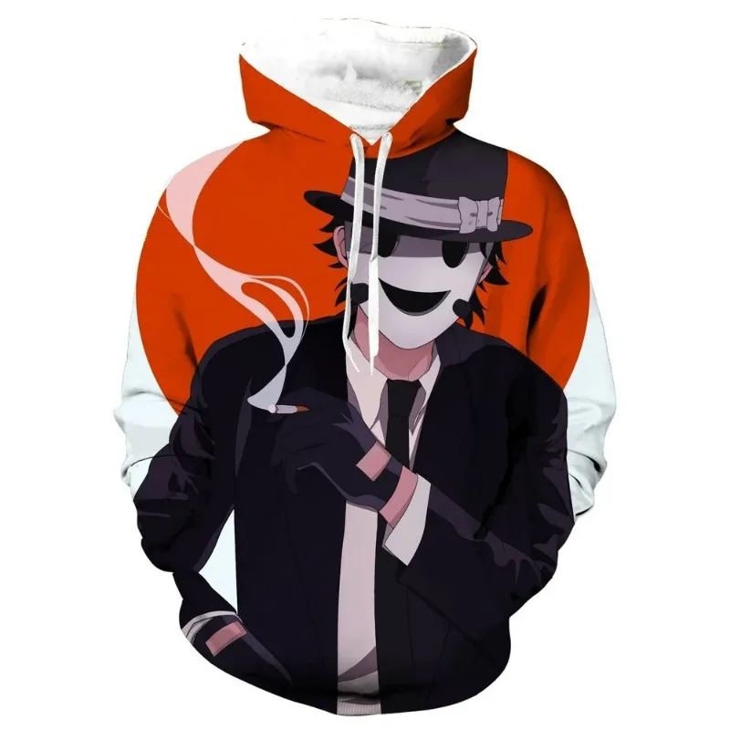 

Japan Anime High-Rise Invasion Hoodie Anime 3D Hooded Sweatshirt Cosplay Costume Casual Fashion Pullover Coat Unisex