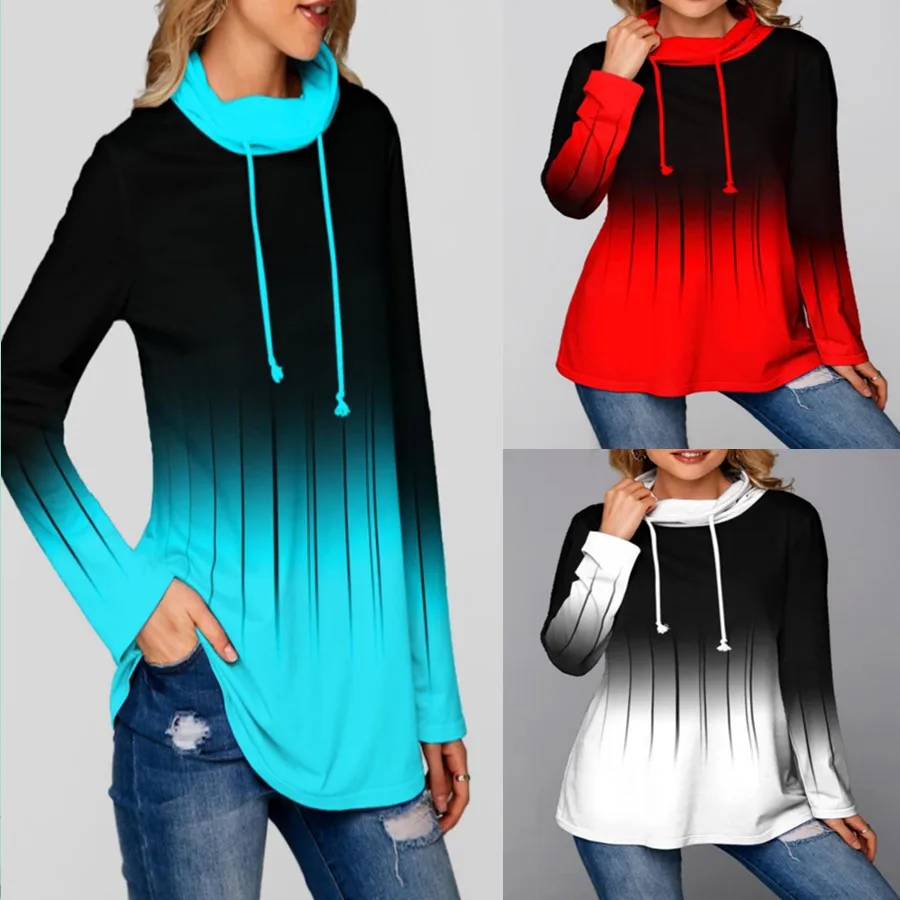 

Женское повседневное зимнее пальто с капюшоном в стиле пэчворк, Свободное пальто в стиле бохо, пуловер, верхняя одежда, элегантные толстовк...