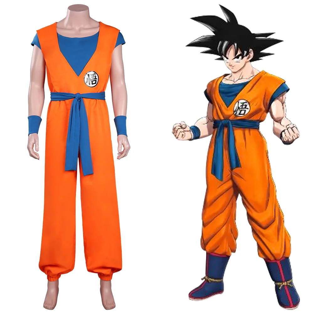 Doragon Super:Super Hero Son Goku Cosplay Costume Outfits Halloween Carnival Suit