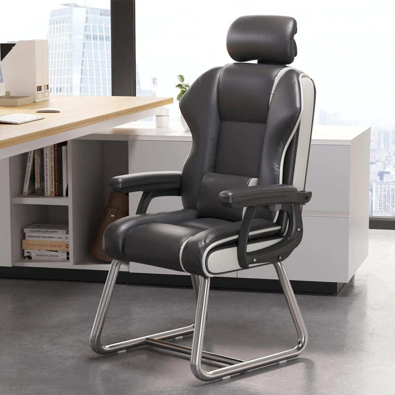 

Handrail Ergonomic Office Chairs Computer Backrest Comfort Sedentary Office Chair Recliner Esports Cadeira Work Furniture QF50OC