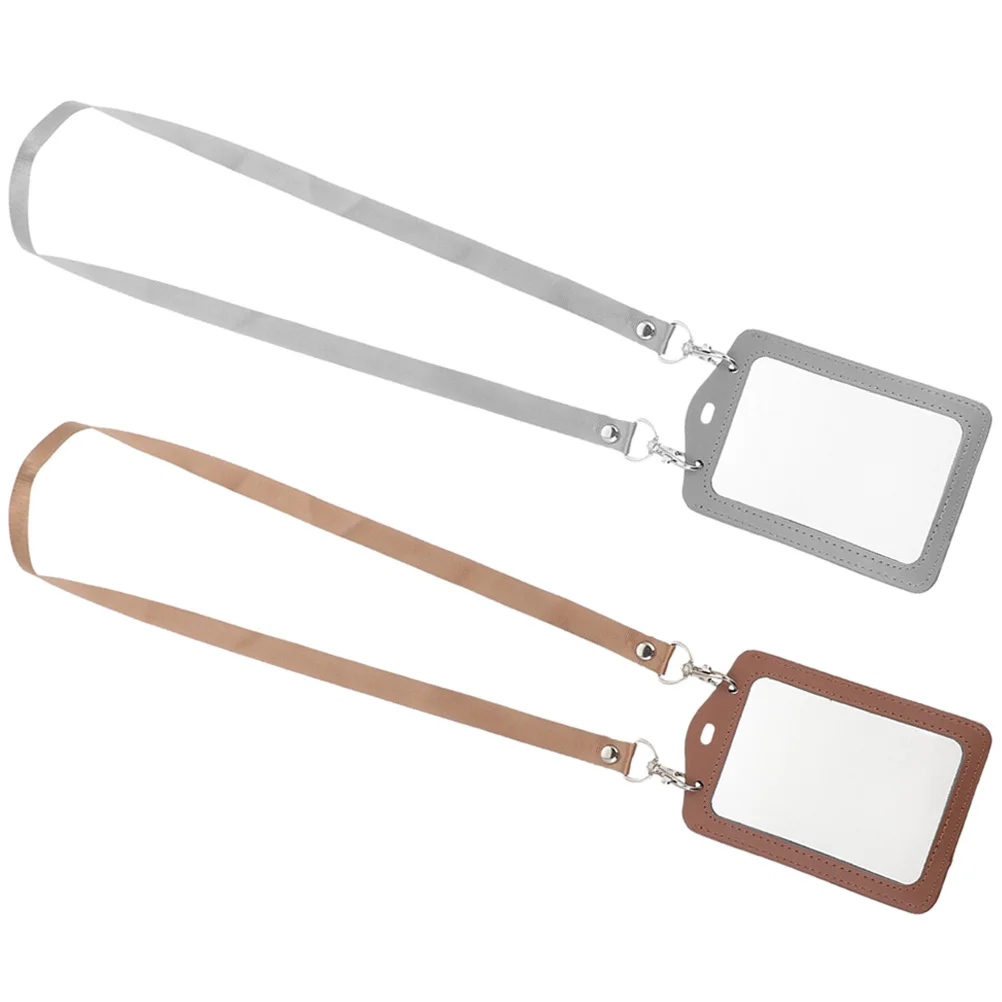

2Pcs ID Badges ID Badge Badge Holder Badge Holder Badge Cover Badge Holder Badge ID Holder for Badge Cards Display