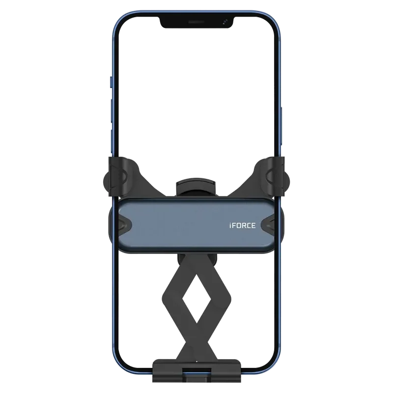 

Universal Mirror Surface Car Air Vent Aluminum Alloy Bracket Gravity Linkage Phone Holder Stand
