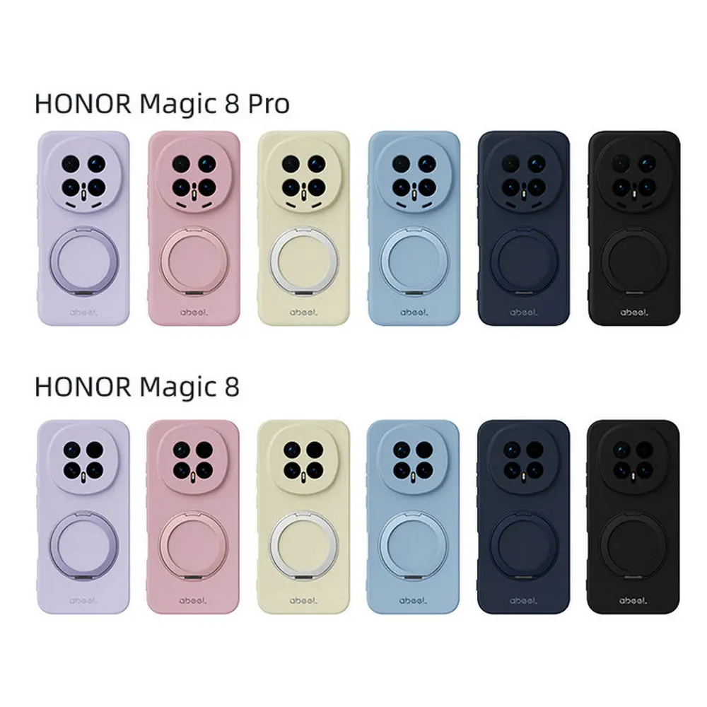 Противоударный чехол Magic8 Pro 5G для Huawei Honor Magic 8 Pro ABEEL Armor с защитой объектива, магнитной задней панелью, чехол-накладка для Honor Magic 8 8Pro (art.: 3920dbdde8086) - 3920dbdde8086