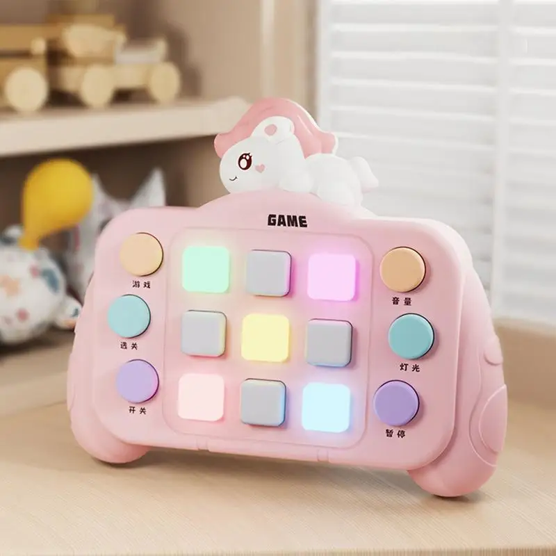 ć Mole gra przełomowa Puzzle Pop Game Machine interaktywne zabawki edukacyjne ręczne Push Bubbles gry antystresowe