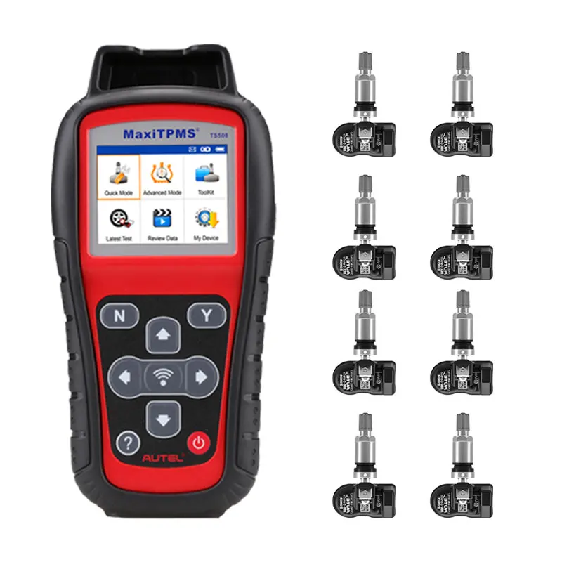 Autel MaxiTPMS TS508K новейший TPMS Relearn автомобильный диагностический инструмент и 8 шт. 2в1