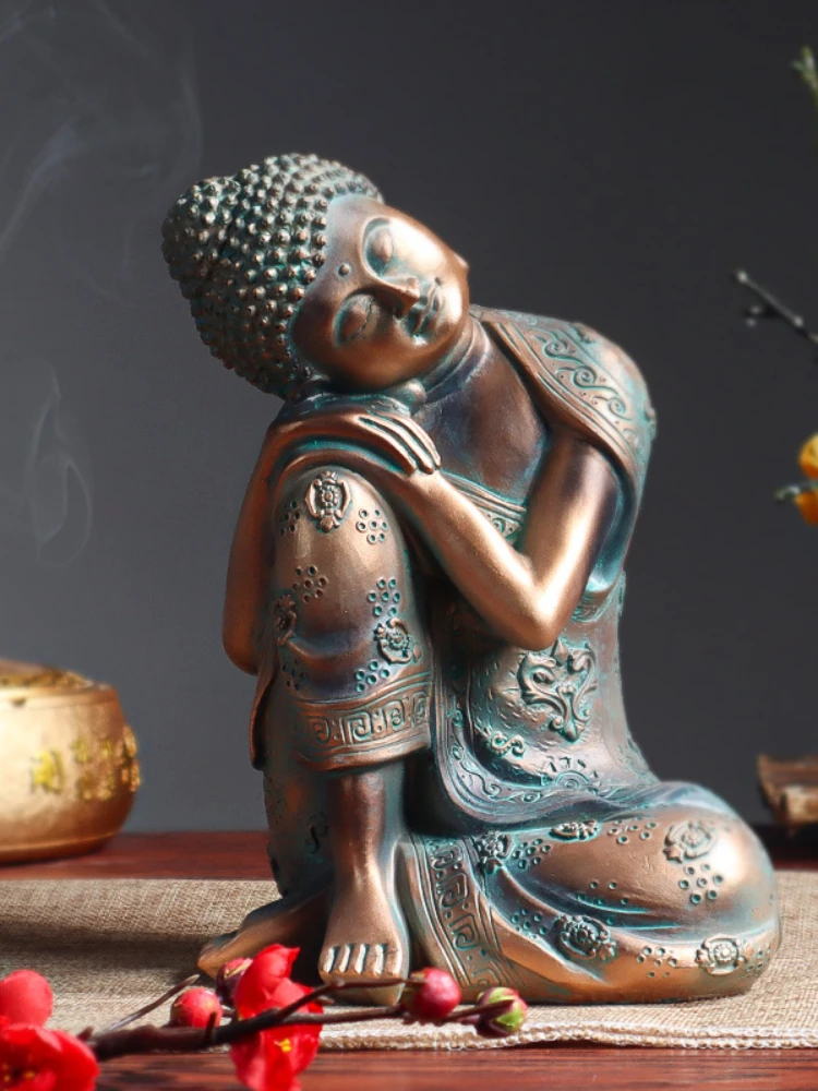 

Статуэтка Будды в юго-восточном азиатском стиле, декоративные украшения, декор для таиландского ресторана