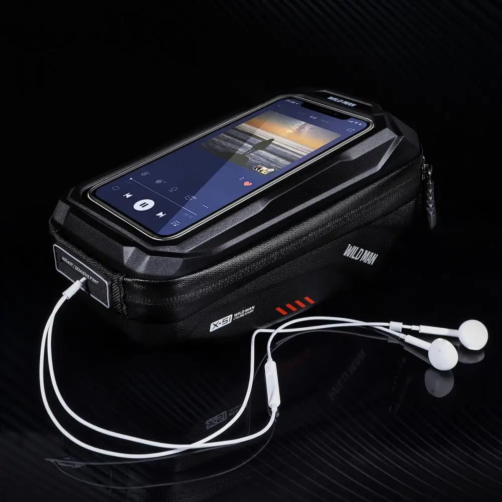 

Large Capacity TPU Compartment design Bicycle Frame Bag for Outdoor