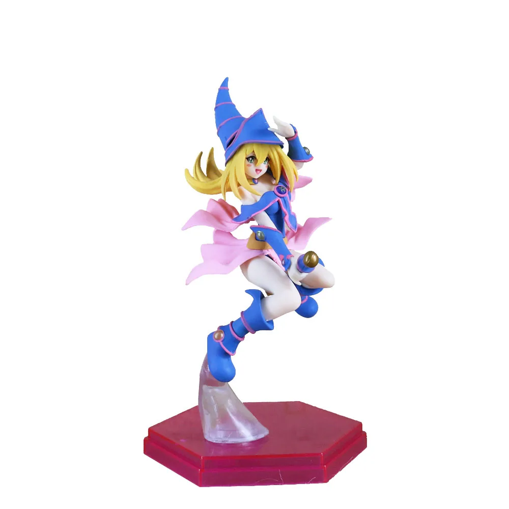

New Arrival Classic Anime Yu-Gi-Oh Yugioh King of Games Yugi Muto's Dark Magician Girl Pop Up Parade Figure Model Toys Gift