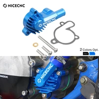 nicecnc motorcycle water pump cover protector guard for yamaha yz85 2002 2018 yz80 1993 2001 yz 80 85 accessories aluminum
