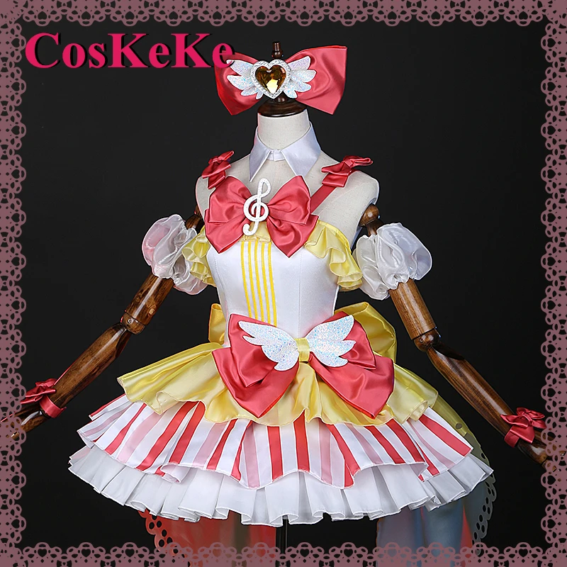 

CosKeKe Manaka Laala косплей аниме костюм припара элегантное великолепное официальное платье для женщин Хэллоуин Карнавал женский