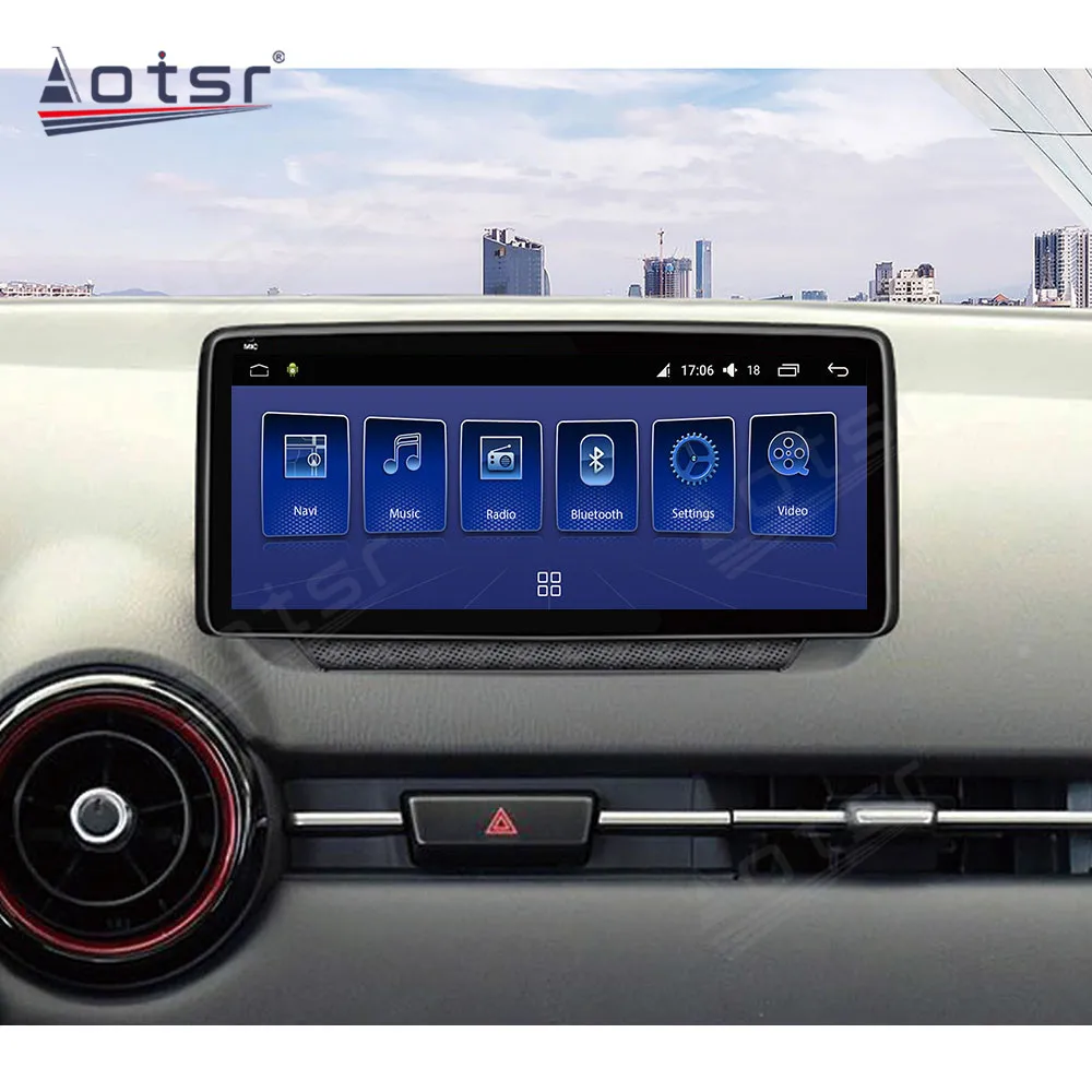 

Для Mazda CX-3 2018 2019 2020 GPS навигация автомобильное радио 6 + 128G Android 10 мультимедийный плеер Carplay DVD аудио авто стерео экран