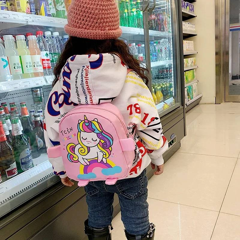 Creative New Unicorn Children Small Backpacks In Kindergarten Cartoon Cute Boys Girls Mini School Bags for Kids Sac Licorne Hot