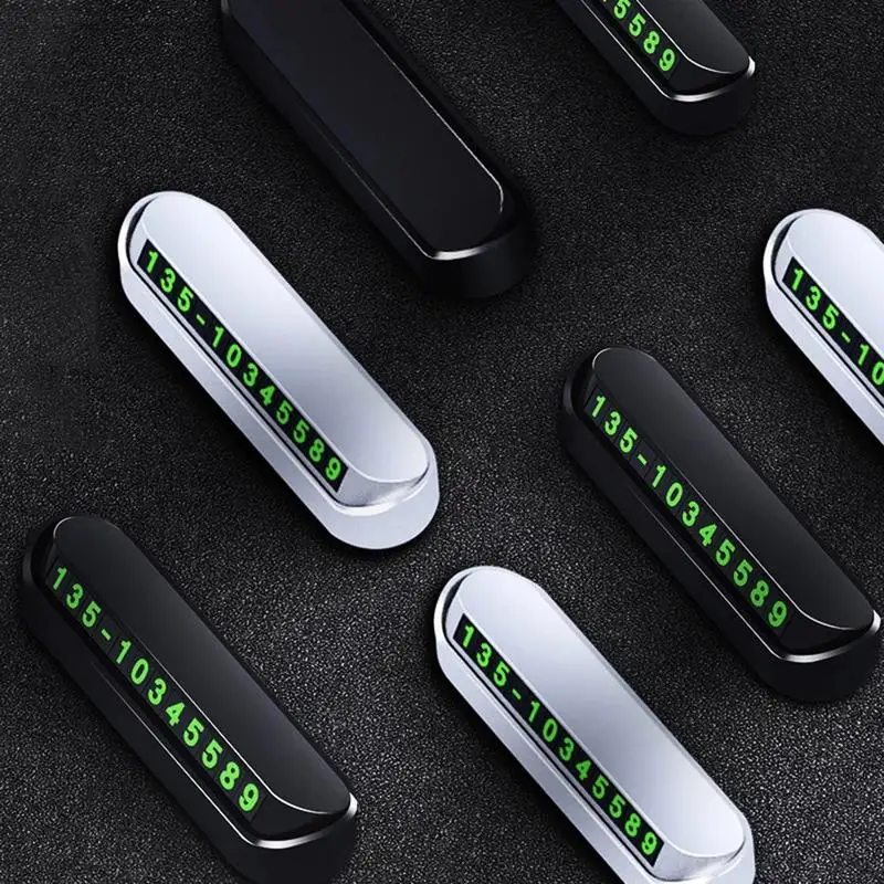 Парковочные таблички с номерами телефона