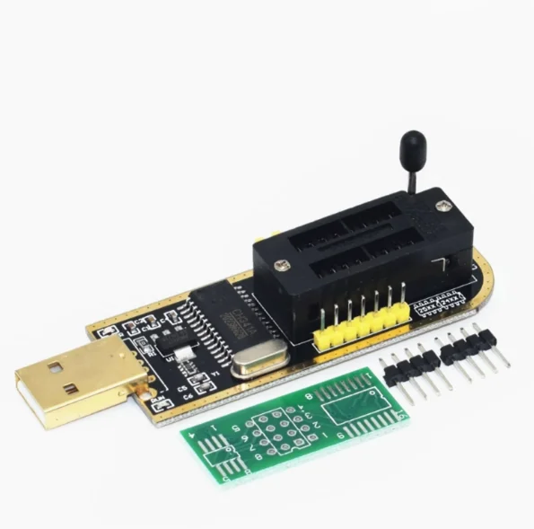 Программатор освещенности CH341A с ЖК-дисплеем и флеш-памятью BIOS 24 25