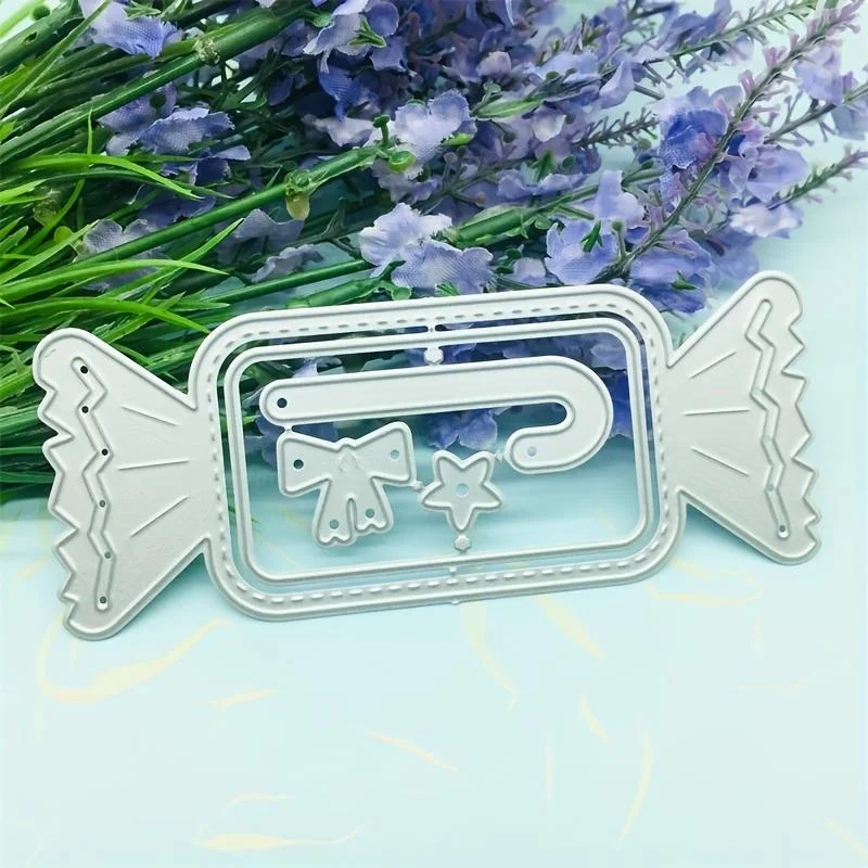 

Crazyclown Bulb Candy Metal Cutting Dies Stencil DIY Scrapbooking Album Paper Card Template Mold Embossing Craft Decoration