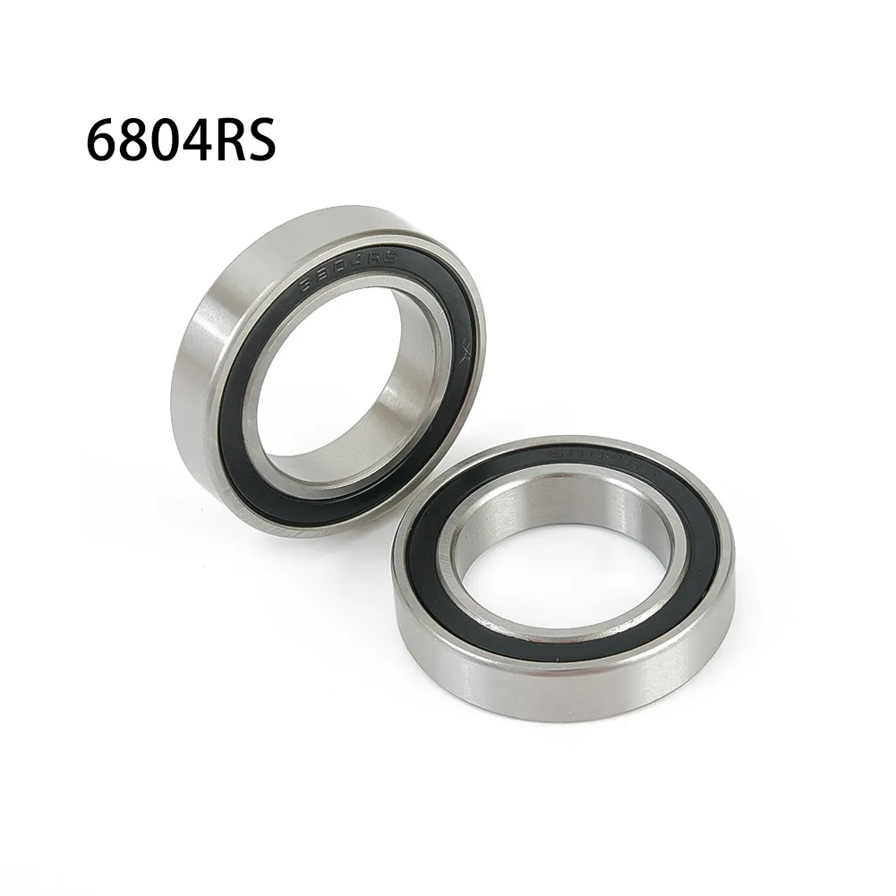 

2PCS 61804/6804-2RS High Quality Bearing 20x32x7mm ABEC-1 Thin Section 6804 2RS Ball Bearings For Bicycle Parts