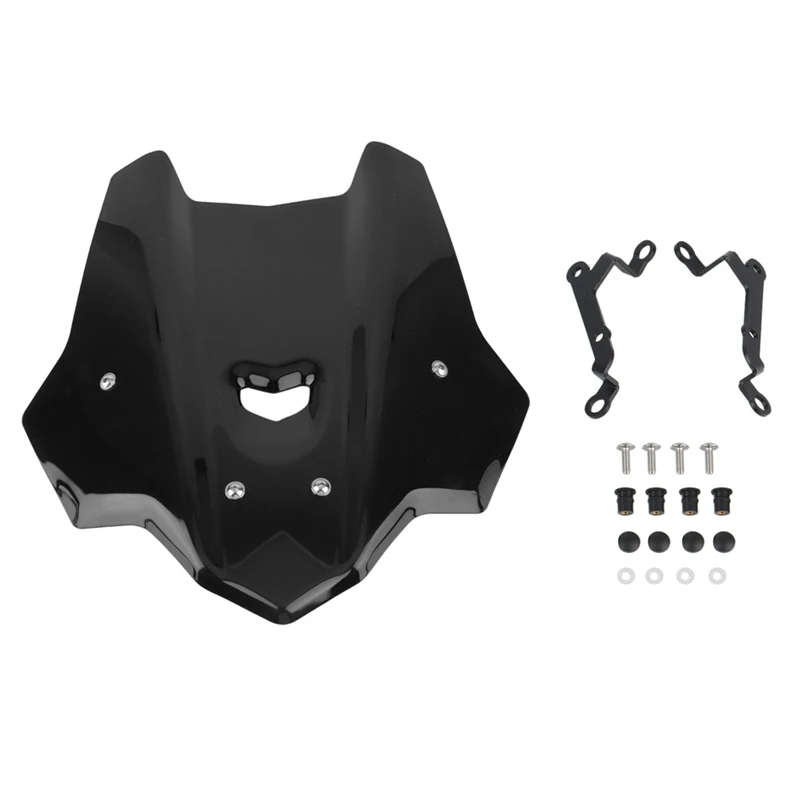 Ветрозащитные дефлекторы ветрового стекла мотоцикла с кронштейнами для Yamaha FZ10