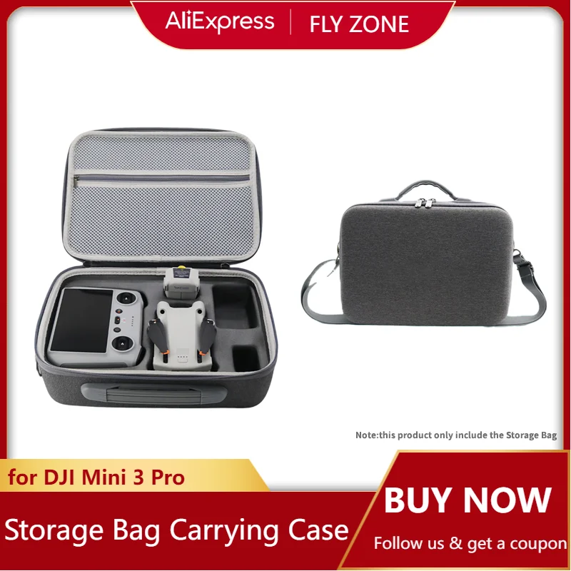 

Набор аксессуаров для DJI Mini 3 Pro, интегрированная сумка для хранения, уникальный дизайн, точная посадка, брызгозащищенная, высокая емкость