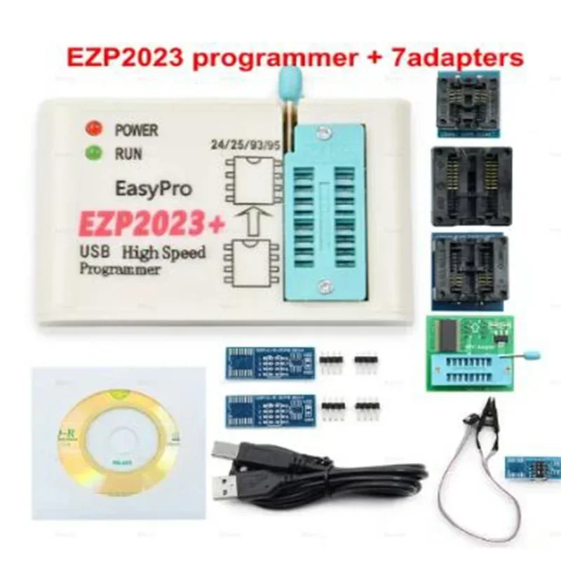 Высокоскоростной USB-программатор EZP2023 EZP 100% поддержка 24 25 93 95 EEPROM флеш-BIOS лучше чем