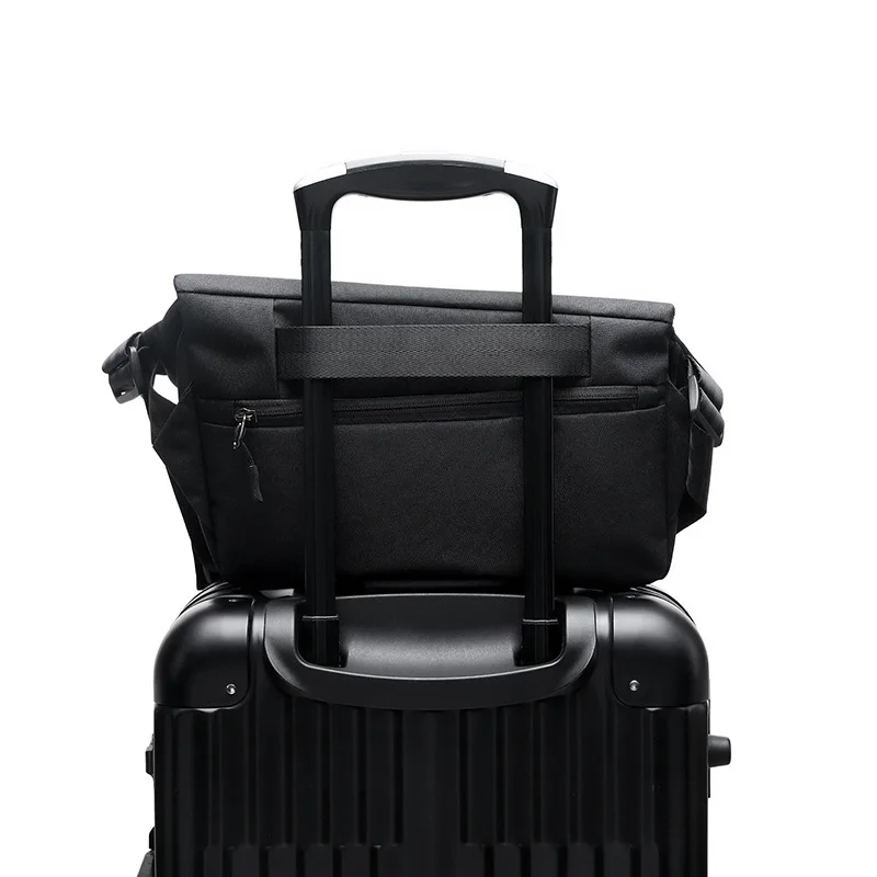 Trend Fashion Chest Bag 2023New Portable Magnetic Clasp Shoulder Strap Chest Bag Male Waterproof Motorcycle Riding Crossbody Bag