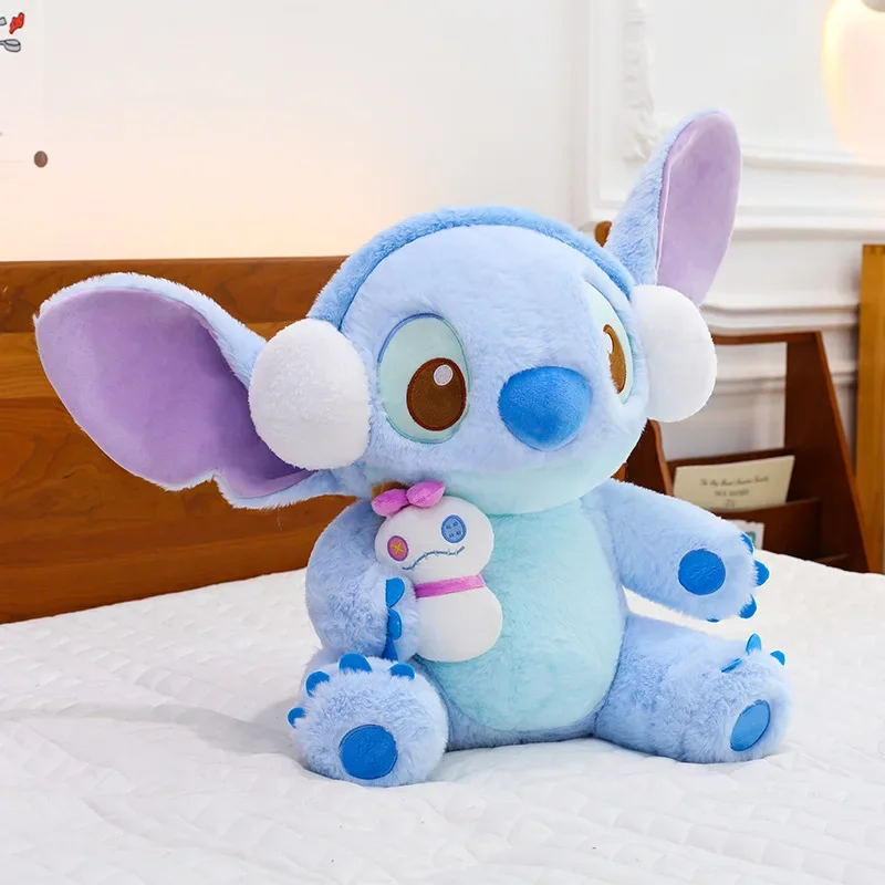 Disney Lilo &amp Stitch плюшевые игрушки Kawaii аниме куклы Angel 40-100 см мягкая подушка