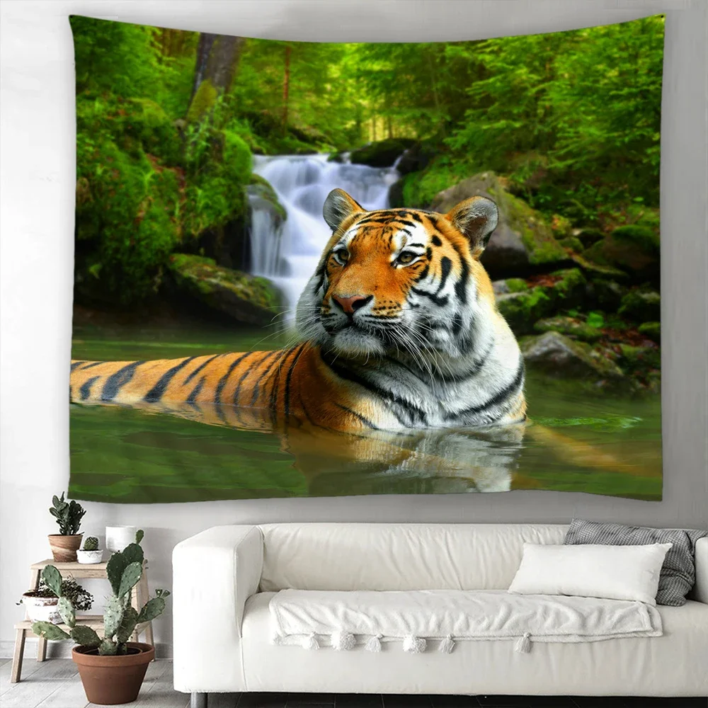 Лесной искусственный индийский Гобелен Мандала настенные гобелены украшение в