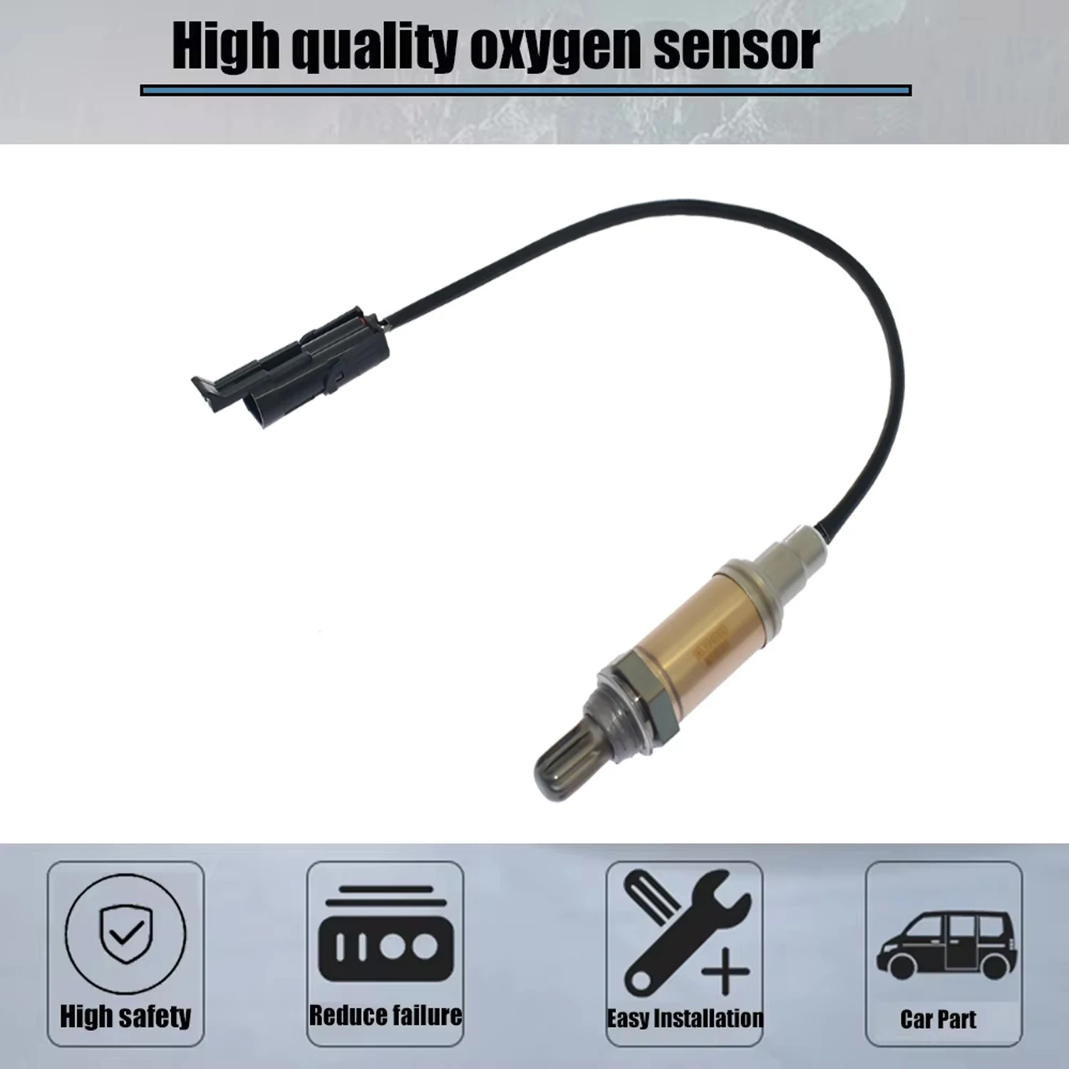 Новый 2 провода Lambda O2 кислородный датчик для CHEVROLET AVEO 2005 л 2008-2002 DAEWOO KALOS 2004