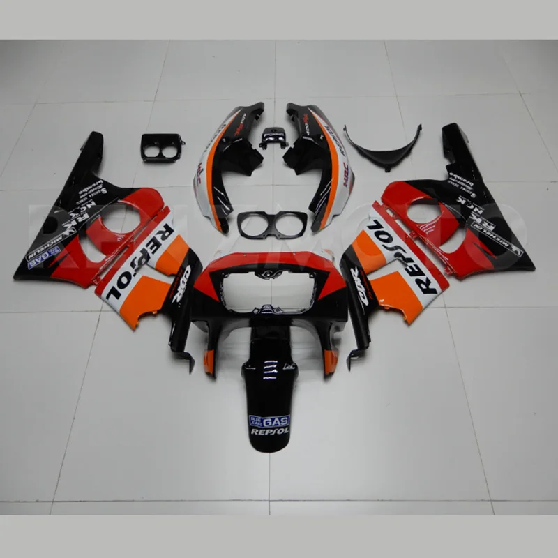 Обтекатели Hon da CBR400 NC29 красные белые оранжевые черные панели для кузова из