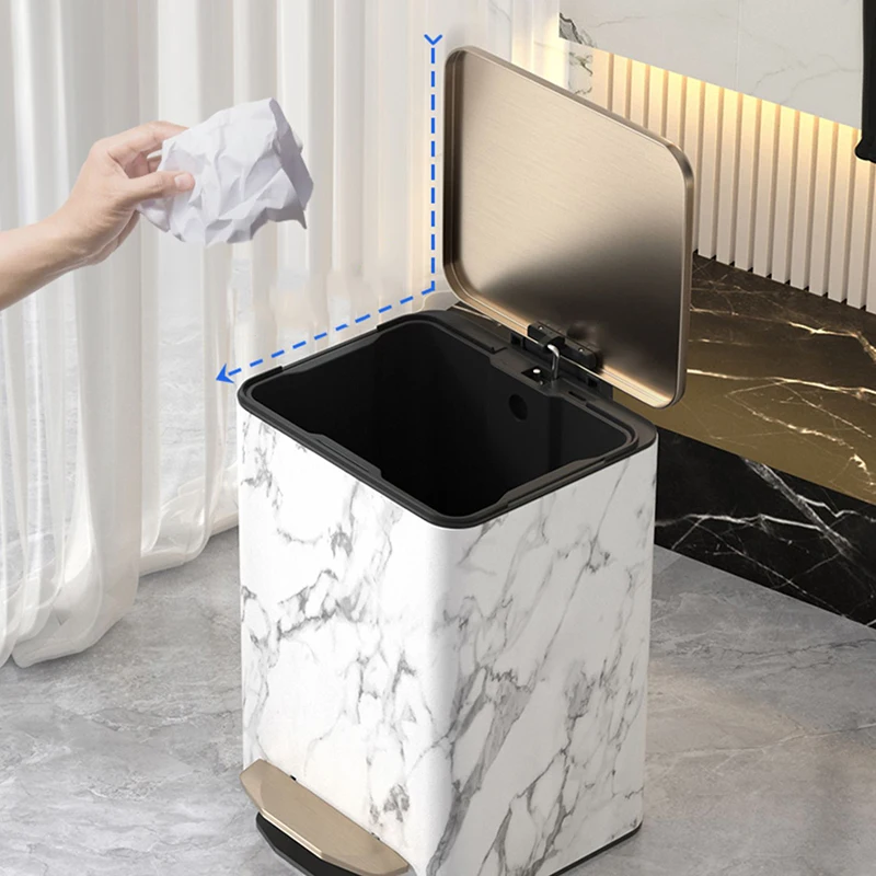 Кухонная корзина мусорная для ванной комнаты Белая Мини Корзина отходов пищевых