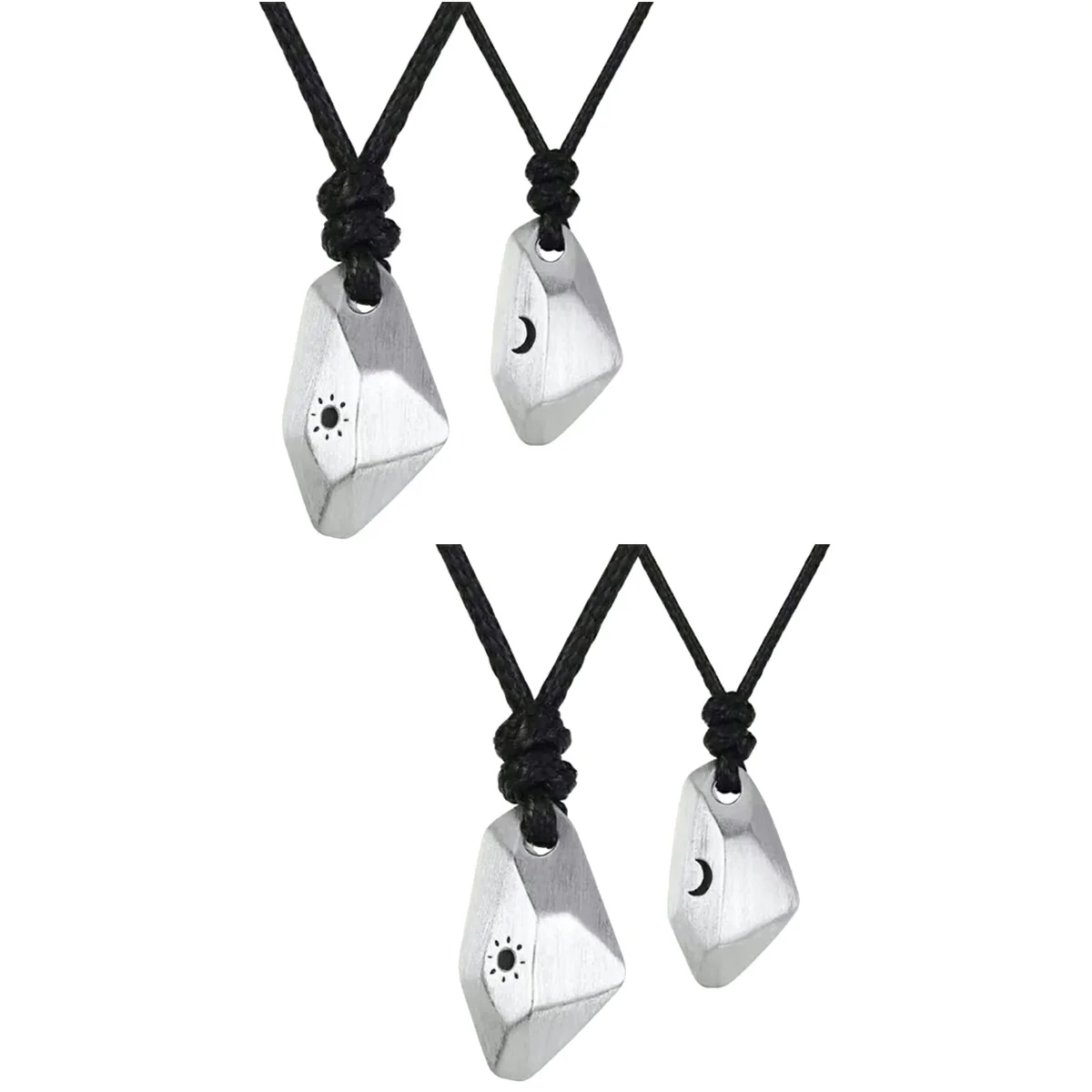 

4 Delicate Wish Stone Romantic Moon Sun