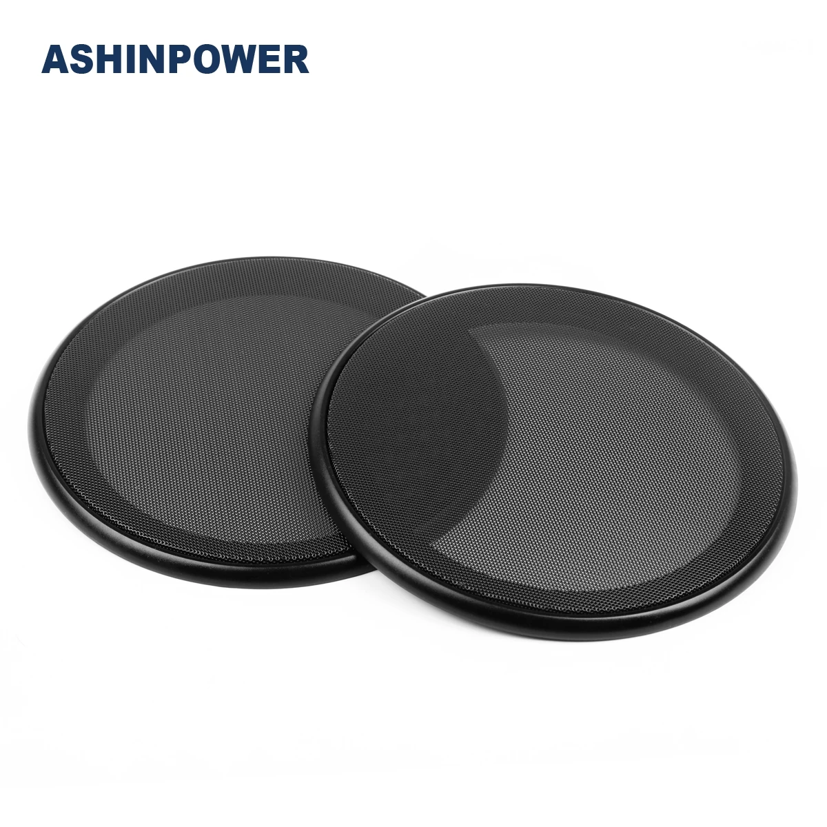 Ashinpower 4/5/6.5/8/10 дюйма Белый динамик гриль сетка круглая железная автомобильный бас