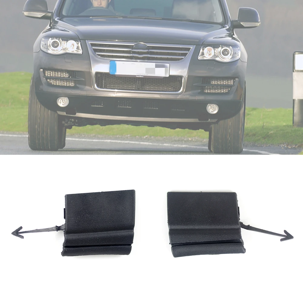 

For VW Touareg 2003 2004 2005 2006 Front Bumper Tow Eye Trim Cap Cover 7L6807155A/7L6807156A