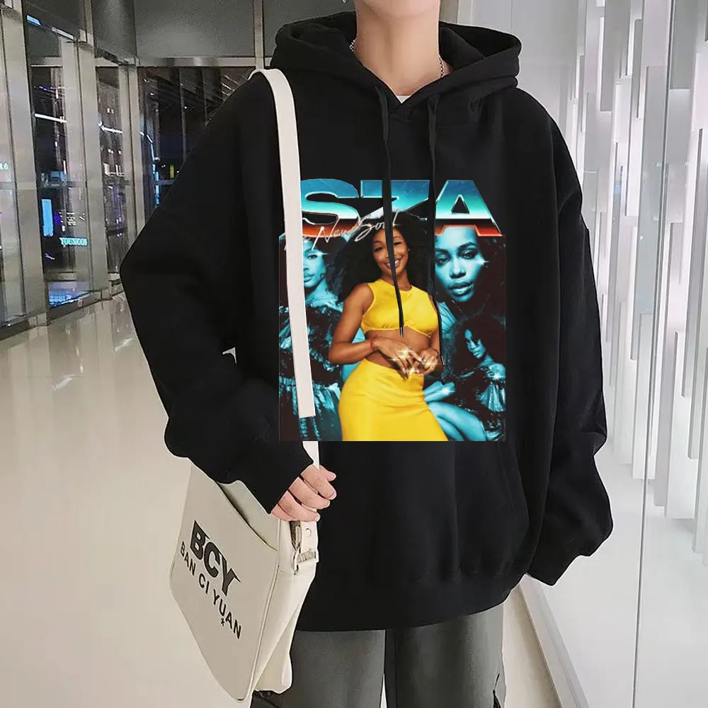 

SZA Good Days Graphic Print Sportswear 90s Rapper Vintage Hoodies Oversize Men Hip Hop Hoodie Streetwear Winter Unisex Pullover