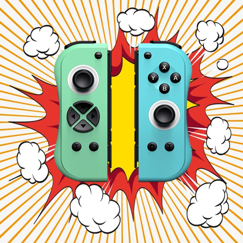 Беспроводной игровой контроллер Joycon для Nintendo Switch Oled с двойной вибрацией