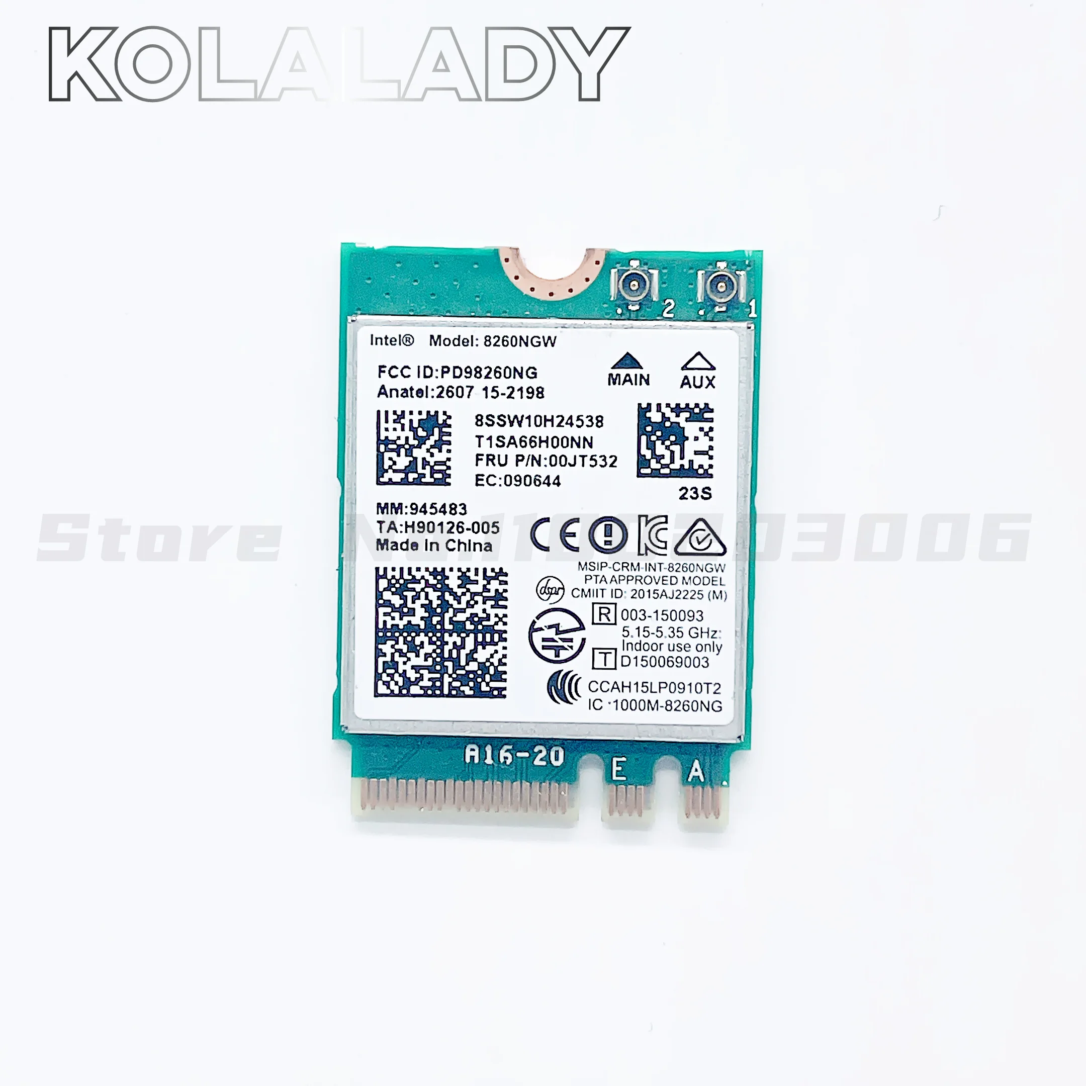 Совершенно новая сетевая карта для Intel 8260 8260NGW FRU 00JT481 8260ac BT4.2 5G 867 Мбит/с M2 Wi-Fi P40 P50S P70