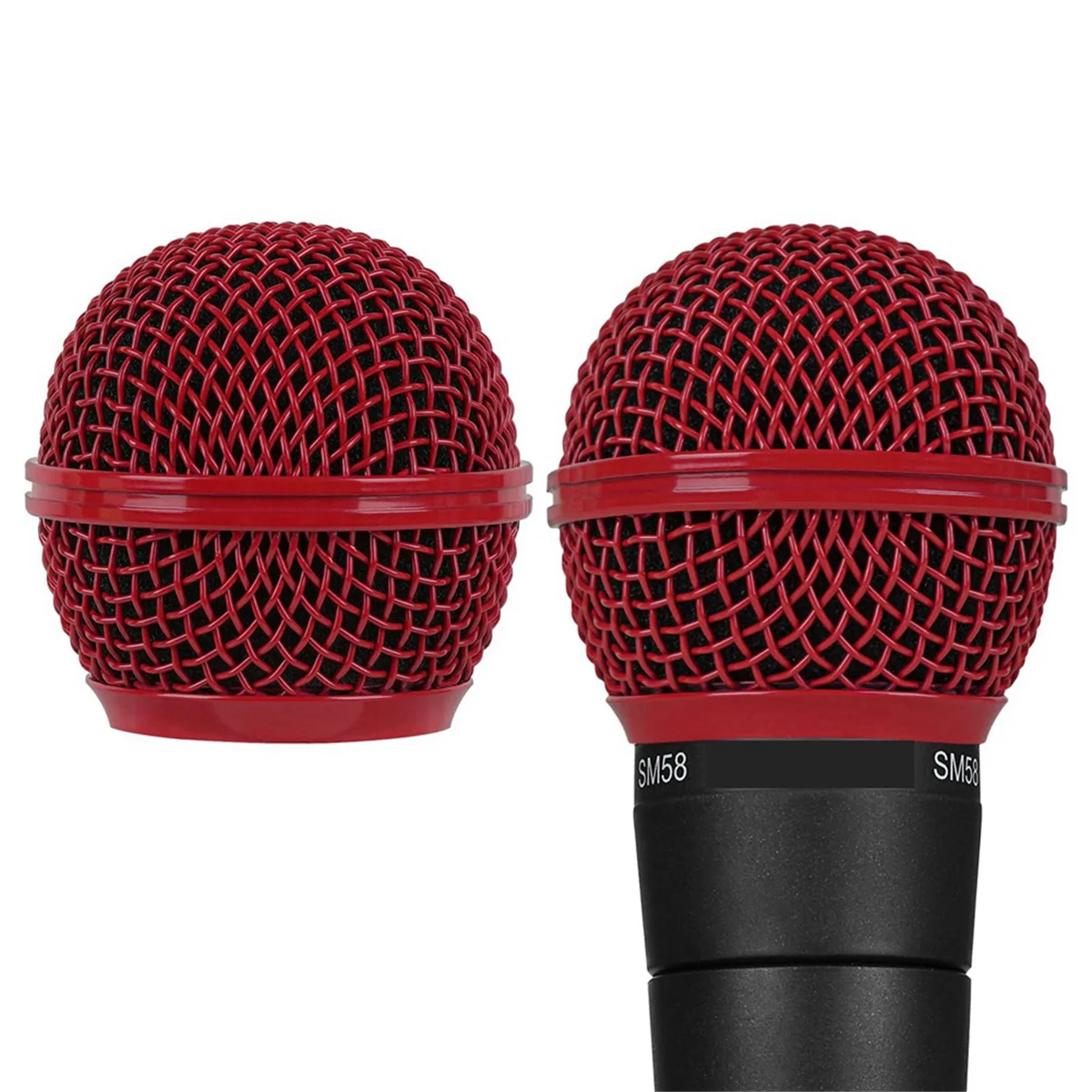 Решетка беспроводного микрофона Аксессуары для Металлическая решетка Shure SM58 SM58S