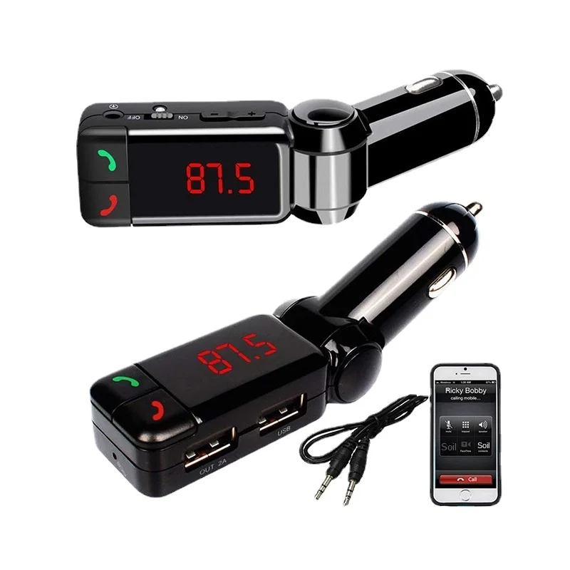 

BC06 Car Bluetooth MP3 Player Car Charger Manufacturer Bluetooth Hands-free Calling FM Transmitter