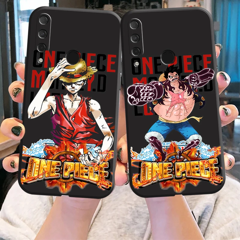 

ONE PIECE Anime Cartoon Phone Case For HUAWEI Honor 8X 9X 9 Lite 10 10X Lite 10i 9A ShockProof Unisex Luxury TPU Liquid Silicon