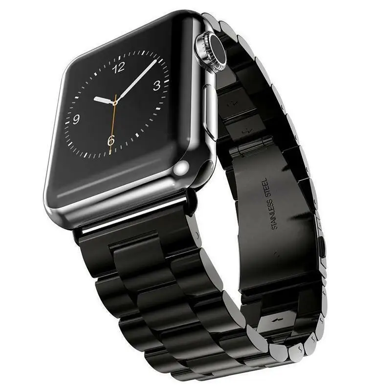 

Stainless Steel Strap For Apple Watch 7 8 Band 45mm 41mm Link Bracelet IWatch Ultra 49mm 6 SE 5 4 44mm 40mm 42mm Accessories